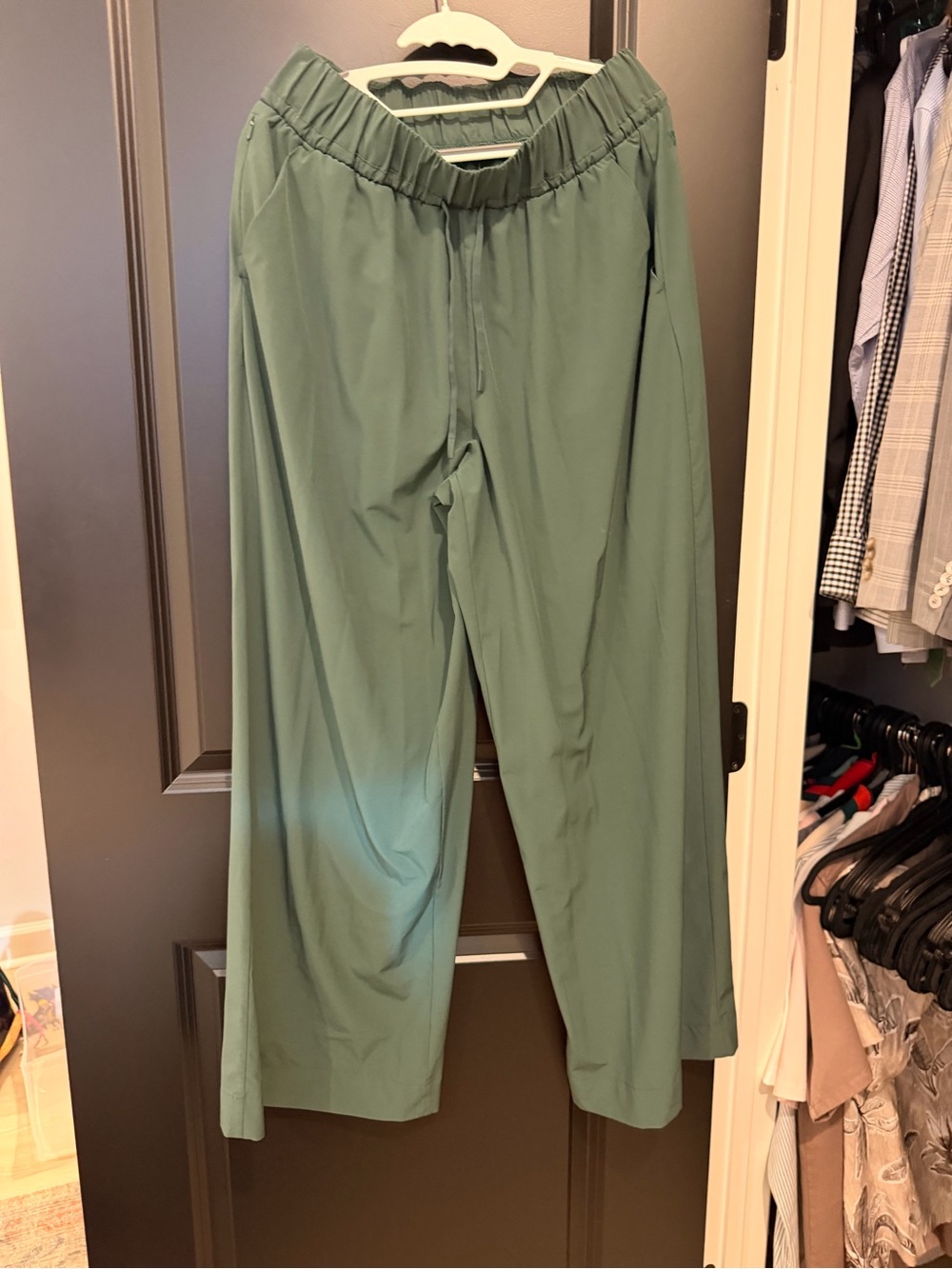 all in motion Olive Green Wide-Leg Joggers